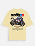 BMW S1000RR Superbike Graphic Oversized T Shirt Premium Racing Streetwear Cotton Bike Rider Tee