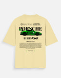 Porsche 911 RS Rawr Oversized T Shirt Drift Club Streetwear Graphic Tee