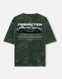 Porsche 718 Cayman GT4 RS Acid Wash Oversized T Shirt Performance Car Streetwear Graphic Tee