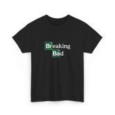 Breaking Bad Style Chemistry Graphic T Shirt Black Minimal Periodic Table Typography 35 Br 56 Ba Design Science Streetwear Unisex Cotton Tee