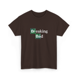 Breaking Bad Style Chemistry Graphic T Shirt Black Minimal Periodic Table Typography 35 Br 56 Ba Design Science Streetwear Unisex Cotton Tee