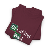 Breaking Bad Style Chemistry Graphic T Shirt Black Minimal Periodic Table Typography 35 Br 56 Ba Design Science Streetwear Unisex Cotton Tee