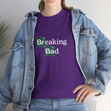 Breaking Bad Style Chemistry Graphic T Shirt Black Minimal Periodic Table Typography 35 Br 56 Ba Design Science Streetwear Unisex Cotton Tee