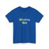 Breaking Bad Style Chemistry Graphic T Shirt Black Minimal Periodic Table Typography 35 Br 56 Ba Design Science Streetwear Unisex Cotton Tee