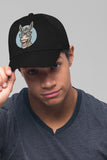 Funny Donkey Embroidery Baseball Cap Cartoon Smiling Donkey Face Black Adjustable Cotton Dad Hat Streetwear Unisex Gift