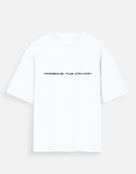 Porsche 718 Cayman GT4 RS Oversized T Shirt Sports Car Graphic Streetwear Tee