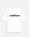 Lamborghini Aventador Blue Supercar Oversized T Shirt Luxury Sports Car Streetwear Tee