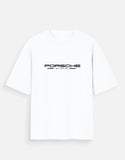 Porsche 911 GT3 RS Oversized T Shirt Sports Car Graphic Streetwear Racing Tee
