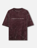 Porsche 718 Cayman GT4 RS Acid Wash Oversized T Shirt Performance Car Streetwear Graphic Tee