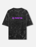 Yamaha R3 Phantom Acid Wash Oversized T Shirt Purple Sportbike Graphic Streetwear Motorcycle Rider Tee
