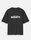 Bugatti Chiron Pur Sport Oversized T Shirt Hypercar Blueprint Graphic Luxury Supercar Streetwear Tee