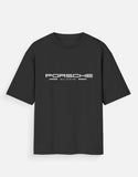 Porsche 911 GT3 RS Oversized T Shirt Sports Car Graphic Streetwear Racing Tee