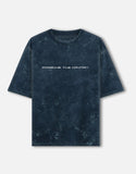 Porsche 718 Cayman GT4 RS Acid Wash Oversized T Shirt Performance Car Streetwear Graphic Tee