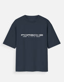 Porsche 911 GT3 RS Oversized T Shirt Sports Car Graphic Streetwear Racing Tee