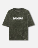 Yamaha MT07 Acid Wash Oversized T Shirt Naked Bike Graphic Streetwear Motorcycle Rider Tee