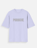 Porsche 911 GT3 RS Oversized T Shirt Sports Car Blueprint Graphic Streetwear Tee