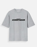 Lamborghini Aventador Blue Supercar Oversized T Shirt Luxury Sports Car Streetwear Tee