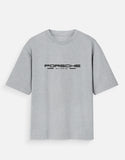 Porsche 911 GT3 RS Oversized T Shirt Sports Car Graphic Streetwear Racing Tee