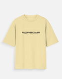 Porsche 911 GT3 RS Oversized T Shirt Sports Car Graphic Streetwear Racing Tee