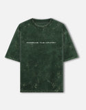 Porsche 718 Cayman GT4 RS Acid Wash Oversized T Shirt Performance Car Streetwear Graphic Tee