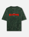 Toyota Supra MK4 Triple Gen Acid Wash Oversized T Shirt JDM Sports Car Streetwear Graphic Tee