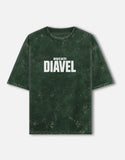 Ducati Diavel Acid Wash Oversized T Shirt Motorcycle Blueprint Graphic Cruiser Streetwear Tee