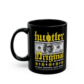 Hustler Original Money Maker Coffee Mug Street Style Typography Motivation Hustle Mindset Entrepreneur Gift Black Ceramic Mug