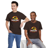 Jurassic Park T Shirt Classic T Rex Logo Graphic Tee Black Retro Dinosaur Movie Shirt Vintage Jurassic Park Logo Unisex Cotton Tee