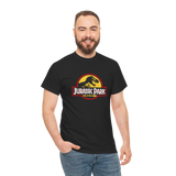 Jurassic Park T Shirt Classic T Rex Logo Graphic Tee Black Retro Dinosaur Movie Shirt Vintage Jurassic Park Logo Unisex Cotton Tee