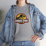 Jurassic Park T Shirt Classic T Rex Logo Graphic Tee Black Retro Dinosaur Movie Shirt Vintage Jurassic Park Logo Unisex Cotton Tee