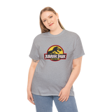 Jurassic Park T Shirt Classic T Rex Logo Graphic Tee Black Retro Dinosaur Movie Shirt Vintage Jurassic Park Logo Unisex Cotton Tee