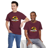 Jurassic Park T Shirt Classic T Rex Logo Graphic Tee Black Retro Dinosaur Movie Shirt Vintage Jurassic Park Logo Unisex Cotton Tee