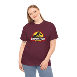 Jurassic Park T Shirt Classic T Rex Logo Graphic Tee Black Retro Dinosaur Movie Shirt Vintage Jurassic Park Logo Unisex Cotton Tee