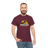 Jurassic Park T Shirt Classic T Rex Logo Graphic Tee Black Retro Dinosaur Movie Shirt Vintage Jurassic Park Logo Unisex Cotton Tee