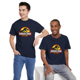 Jurassic Park T Shirt Classic T Rex Logo Graphic Tee Black Retro Dinosaur Movie Shirt Vintage Jurassic Park Logo Unisex Cotton Tee