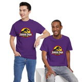 Jurassic Park T Shirt Classic T Rex Logo Graphic Tee Black Retro Dinosaur Movie Shirt Vintage Jurassic Park Logo Unisex Cotton Tee