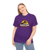 Jurassic Park T Shirt Classic T Rex Logo Graphic Tee Black Retro Dinosaur Movie Shirt Vintage Jurassic Park Logo Unisex Cotton Tee