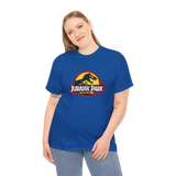 Jurassic Park T Shirt Classic T Rex Logo Graphic Tee Black Retro Dinosaur Movie Shirt Vintage Jurassic Park Logo Unisex Cotton Tee