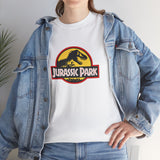 Jurassic Park T Shirt Classic T Rex Logo Graphic Tee Black Retro Dinosaur Movie Shirt Vintage Jurassic Park Logo Unisex Cotton Tee
