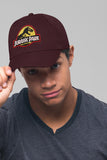 Jurassic Park Embroidery Baseball Cap Dinosaur Logo Black Adjustable Cotton Dad Hat Streetwear Unisex Movie Fan Cap