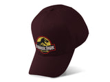 Jurassic Park Embroidery Baseball Cap Dinosaur Logo Black Adjustable Cotton Dad Hat Streetwear Unisex Movie Fan Cap
