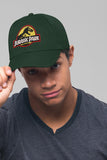 Jurassic Park Embroidery Baseball Cap Dinosaur Logo Black Adjustable Cotton Dad Hat Streetwear Unisex Movie Fan Cap