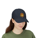 Kathakali Onam Festival Embroidered Baseball Cap Kerala Traditional Art Face Black Adjustable Cotton Hat Cultural Streetwear Unisex