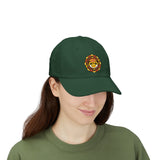 Kathakali Onam Festival Embroidered Baseball Cap Kerala Traditional Art Face Black Adjustable Cotton Hat Cultural Streetwear Unisex