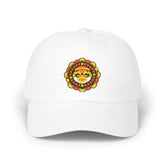 Kathakali Onam Festival Embroidered Baseball Cap Kerala Traditional Art Face Black Adjustable Cotton Hat Cultural Streetwear Unisex