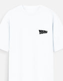 Back To The Future Delorean DMC 12 Oversized T Shirt Retro Movie Car Blueprint Streetwear Tee