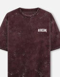 Honda Africa Twin Adventure Motorcycle Acid Wash Oversized T Shirt Off Road Touring Bike Graphic Streetwear Tee