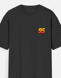 Lightning McQueen Oversized T Shirt Cars Movie Racing Graphic Cartoon Streetwear Tee