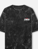 Kawasaki Z900 Acid Wash Oversized T Shirt Naked Sport Bike Graphic Streetwear Motorcycle Tee