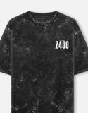 Kawasaki Z400 Acid Wash Oversized T Shirt Naked Bike Motorcycle Graphic Streetwear Tee